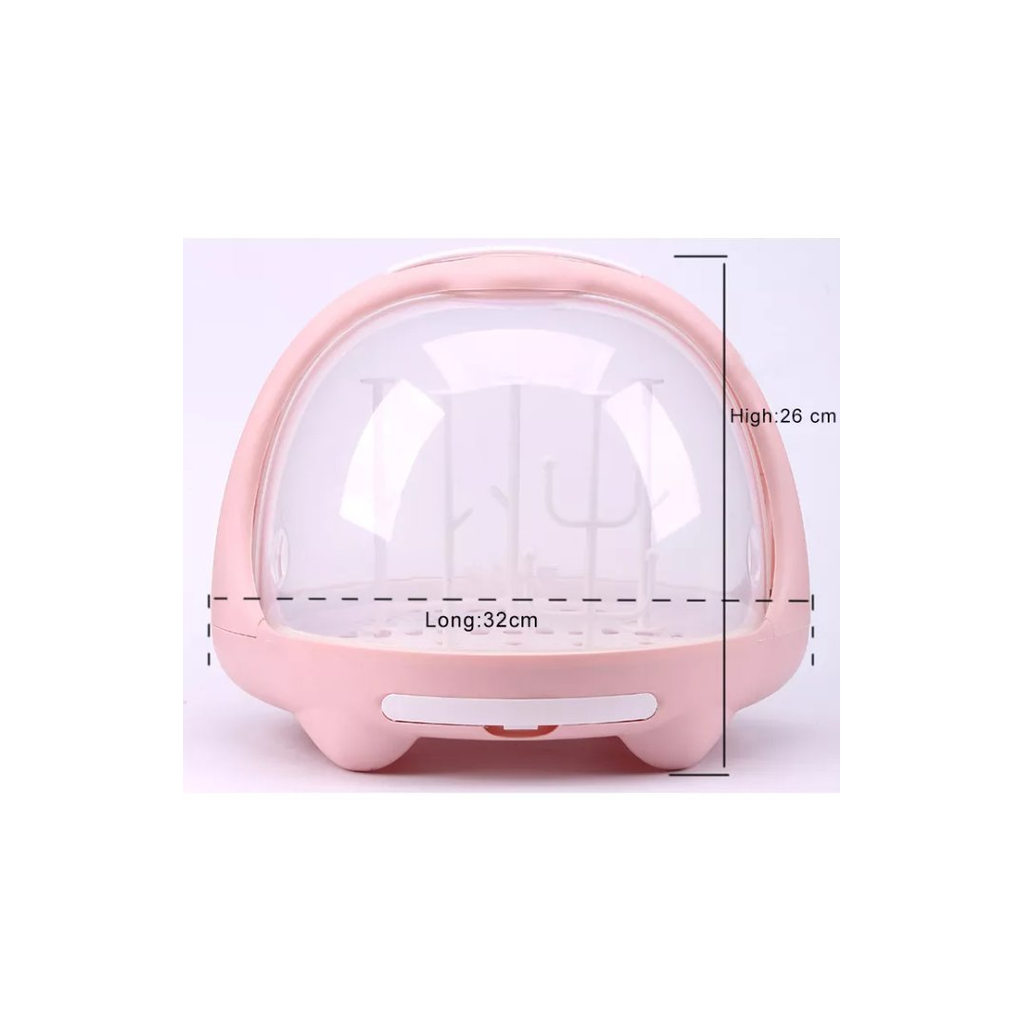 Baby Bottle Drying Rack with Cover | Hygienic Storage NZ