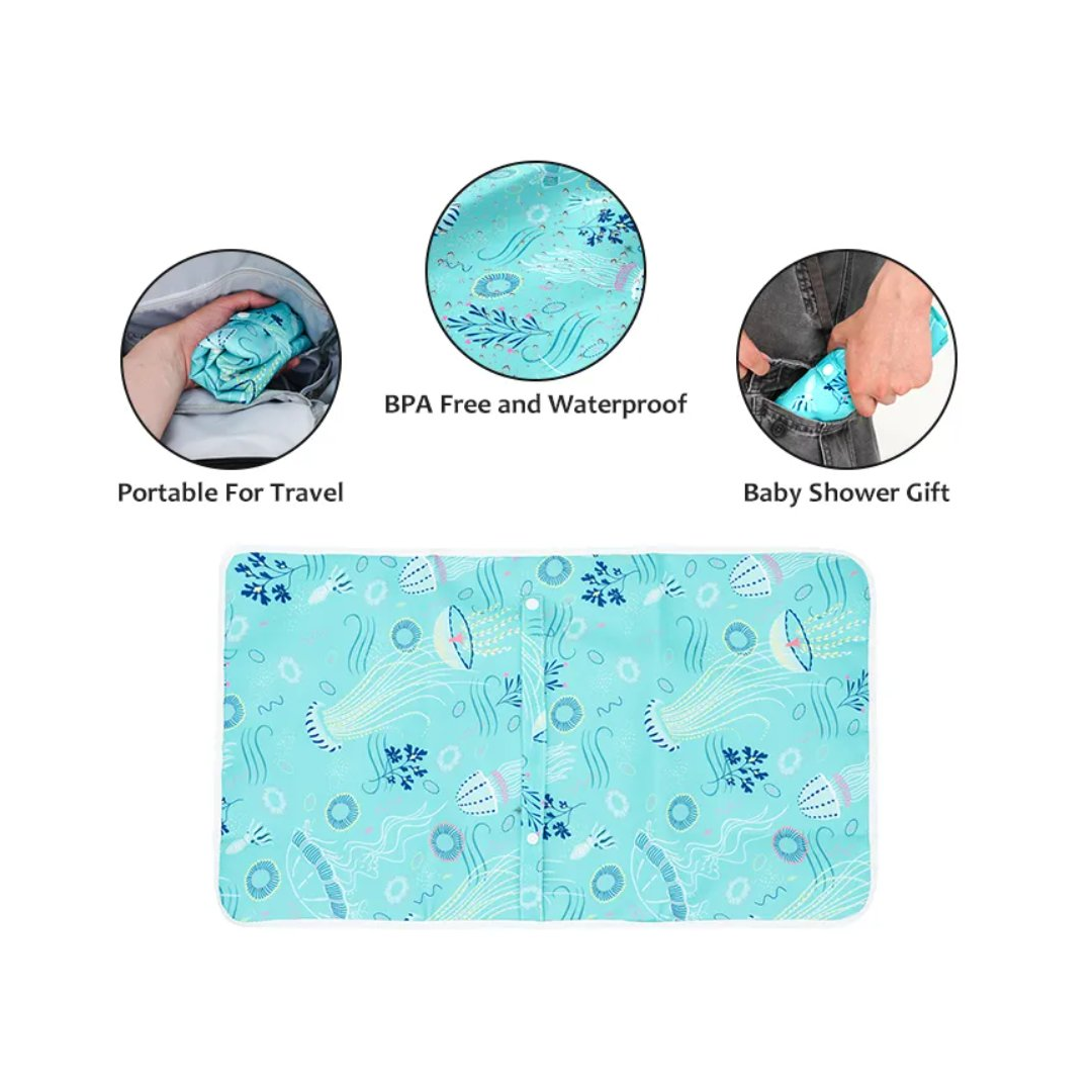 Portable Baby Changing Pad | Waterproof Travel Diaper Mat