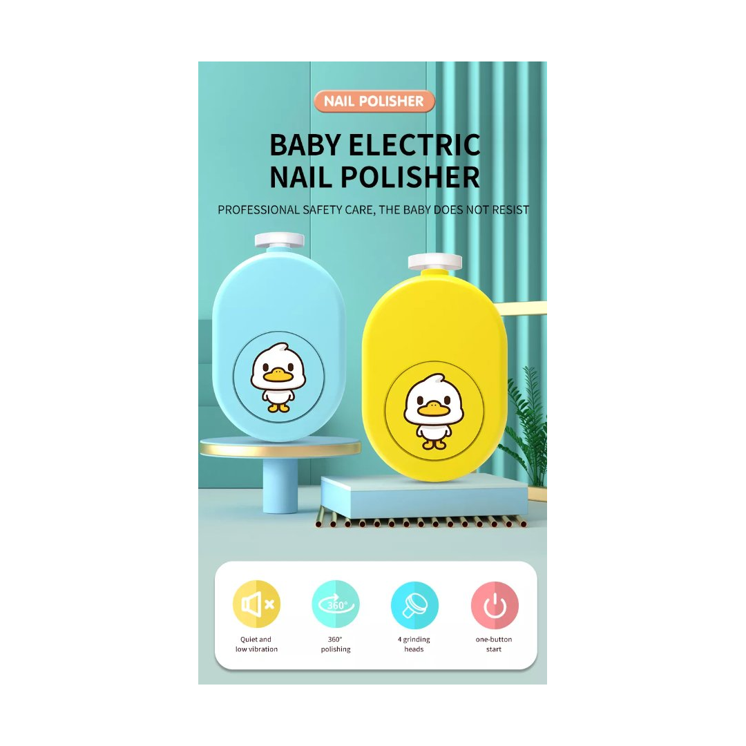 Baby Nail Trimmer Electric | Safe Nail Care Kit for Infants
