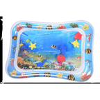 Baby Water Play Mat | Tummy Time Inflatable Activity Mat