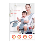 Ergonomic Baby Carrier with Hip Seat | Comfortable Infant Carrier