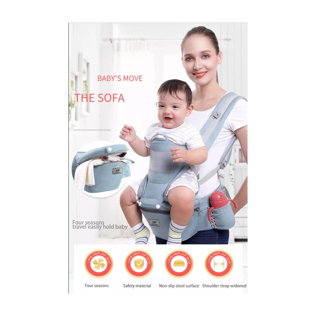 Ergonomic Baby Carrier with Hip Seat | Comfortable Infant Carrier