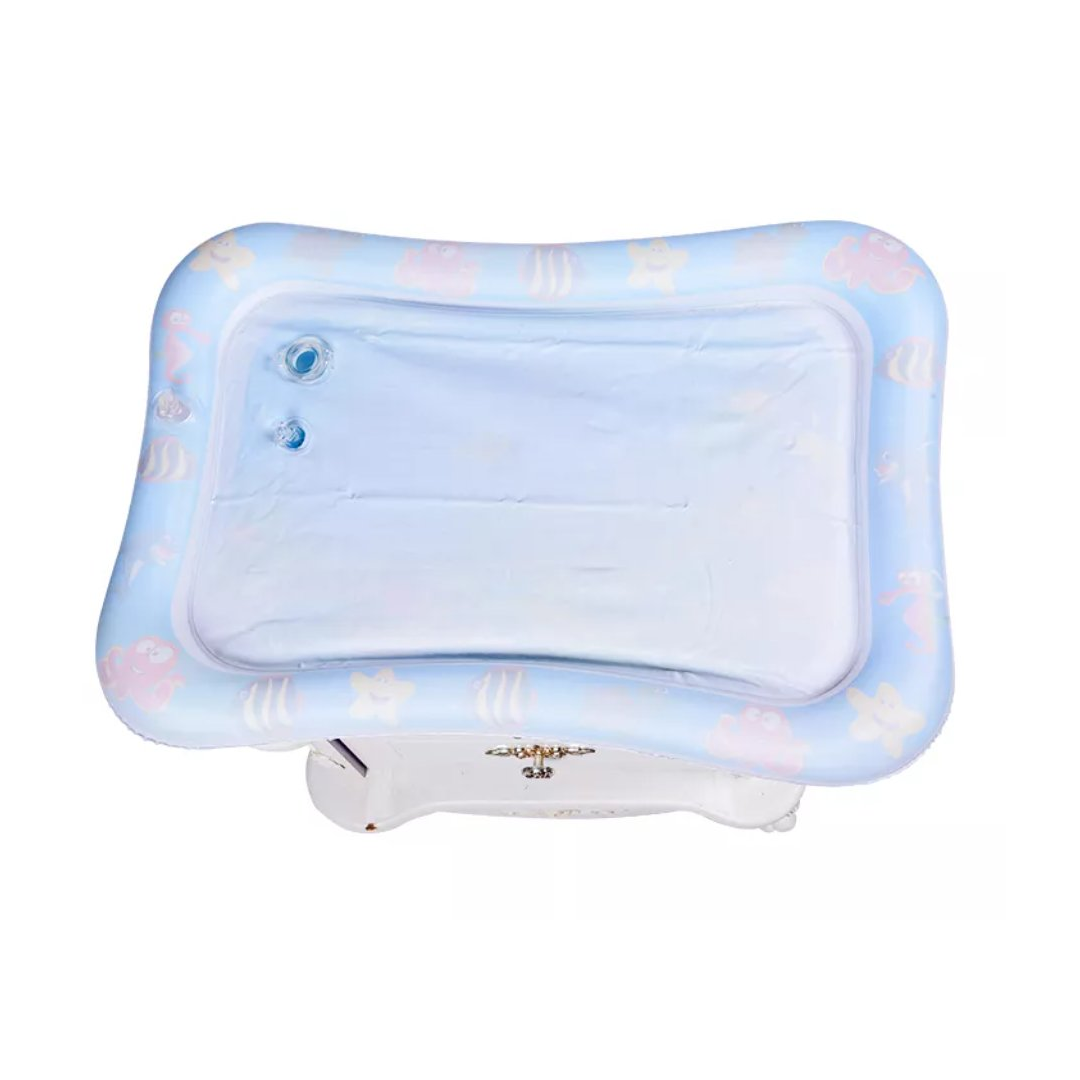 Baby Water Play Mat | Tummy Time Inflatable Activity Mat