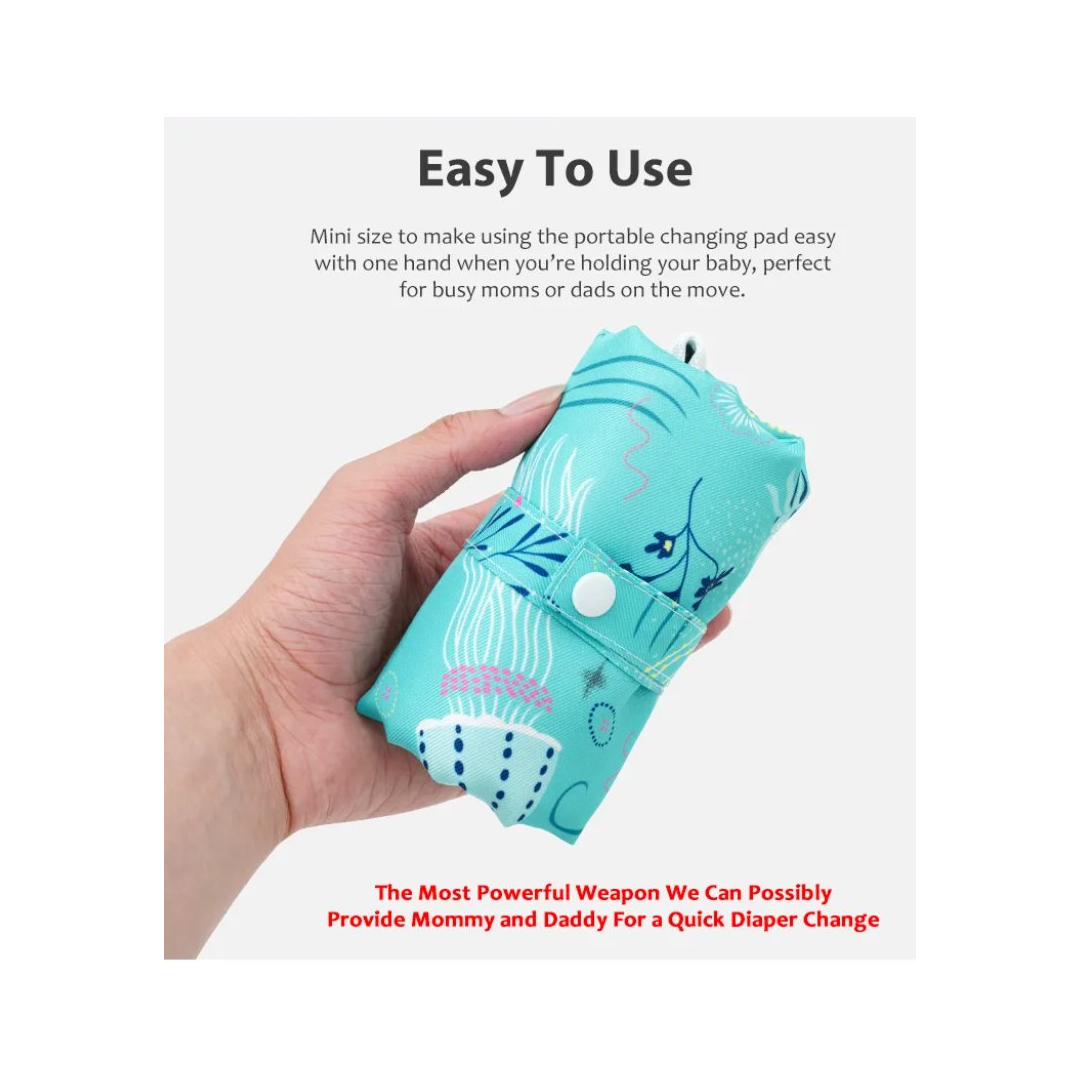 Portable Baby Changing Pad | Waterproof Travel Diaper Mat