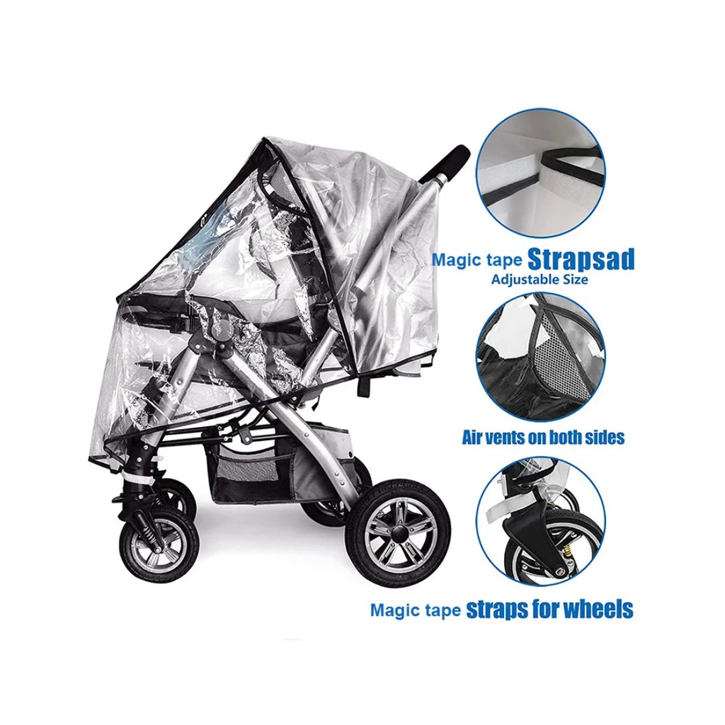 Baby Stroller Rain Cover | Waterproof Universal Pram Cover NZ